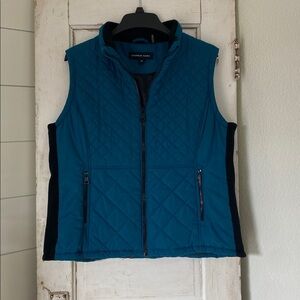 Andrew Marc Womens Diamond Quilted Puffer Vest Size XXL
